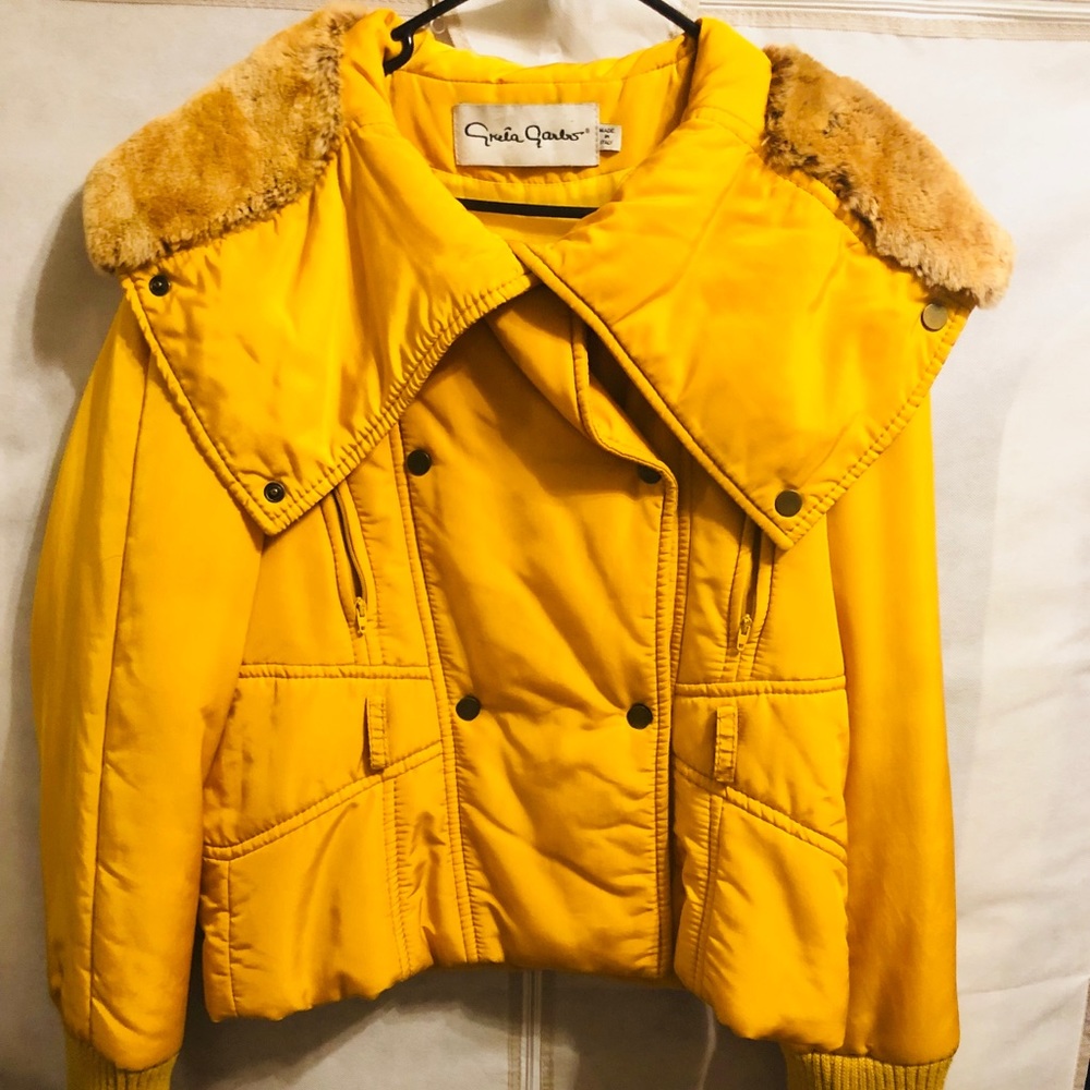 Rabbit puffer jacket